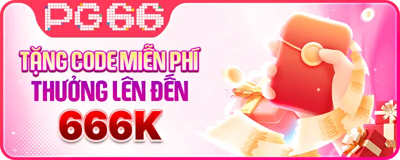 khuyến mãi pg66 code miễn phí lên đến 666k